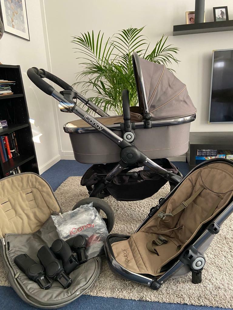 icandy peach olive footmuff